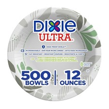 Dixie Ultra 12oz Paper Bowls, Pathways Design, 500 Ct