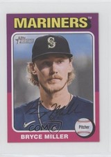2024 Topps Heritage Mini Bryce Miller #299 0c4