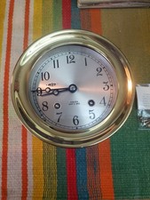 Chelsea Ship's Bell Brass Clock 4