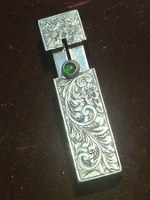 Porta rossetto e porta cipria anni ’20 (argento 8009