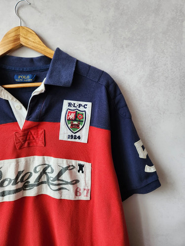 Vintage Polo Ralph Lauren RLPC center logo polo shirt XXL - Picture 5 of 8