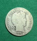 1906-D Barber Dime 90% Silver Average Circulation #19