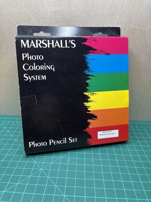Marshall's Photo Coloring System Advanced Set | Photo Pencil Set | 14 Colors
