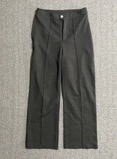 Womens Pants Black Dress Pant High Rise 100 Polyester Size M