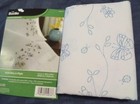 2 Bucilla Stamped For Embroidery Pillowcases - Butterflies In Flight NEW Pair Vt — photo 2