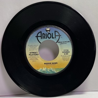 1979 Funk Boogie *STREET PLAYERS 45 - Boogie Down / Ain t No Doubt