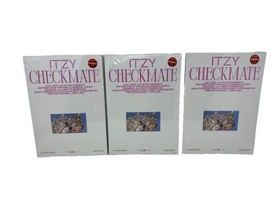 Lot of 3 Itzy Mini Album CheckMate - Lia Version CD 2022 Target Exclusive Sealed