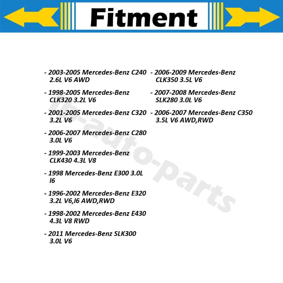 Rotor de freno de disco delantero trasero 4x para Mercedes-Benz SLK300 2011 Foto 2 de 4