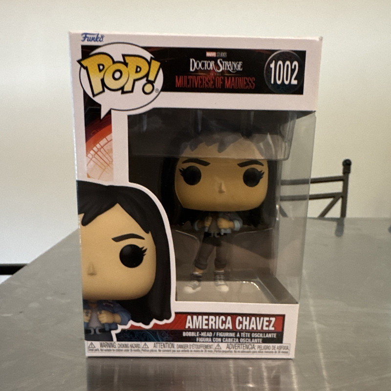Funko Pop! Vinyl Marvel Doctor Strange MOM America Chavez Bobble-Head #1002