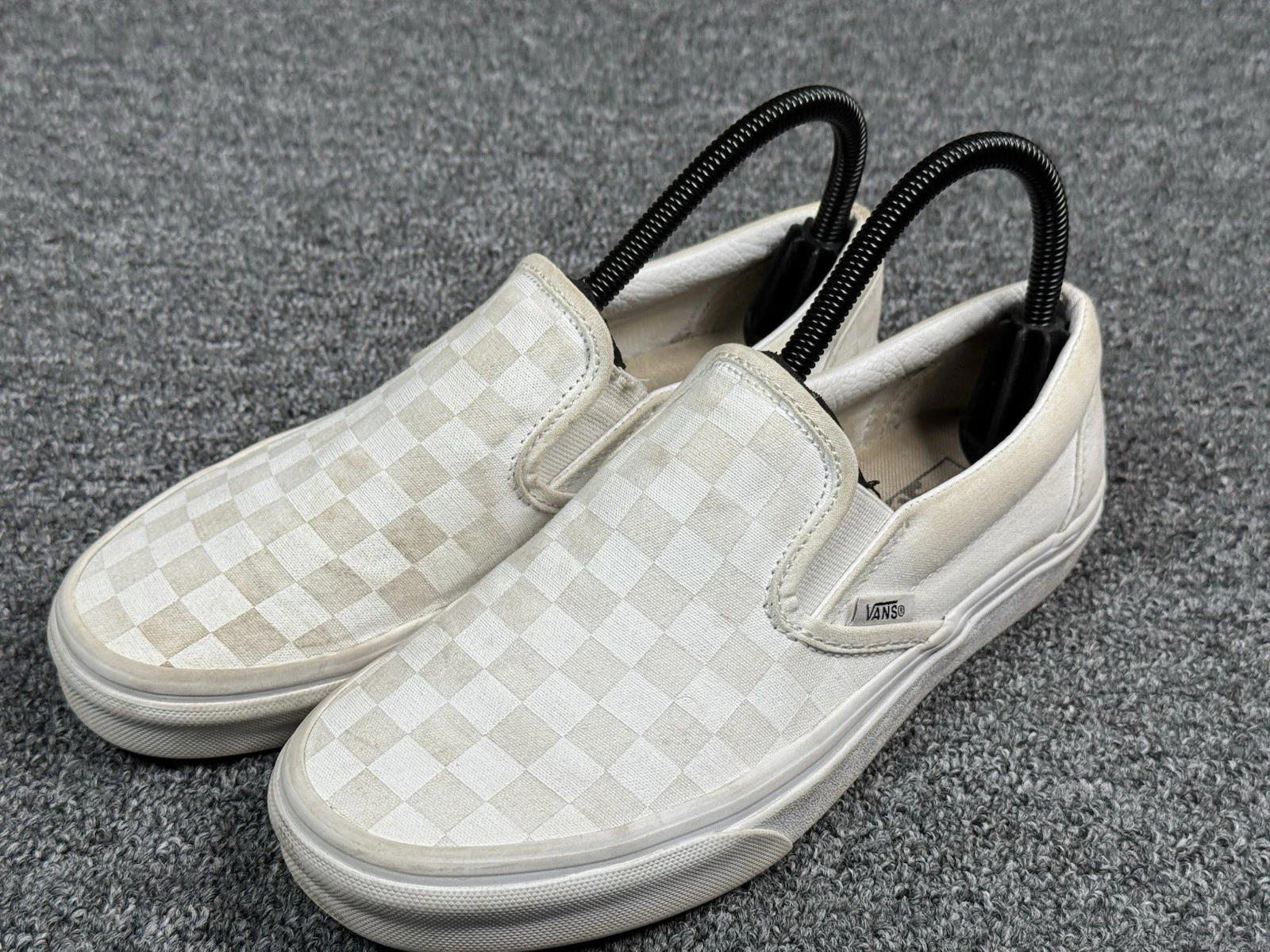 Scarpe Vans uomo taglia 6 donna 7 5 bianco marrone casual comode 721356