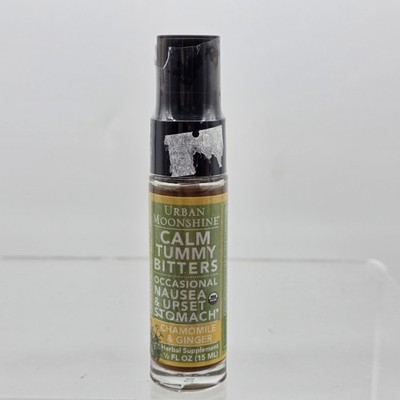 Urban Moonshine Chamomile and Ginger Digestive Bitters 1/2 fl oz Sealed 