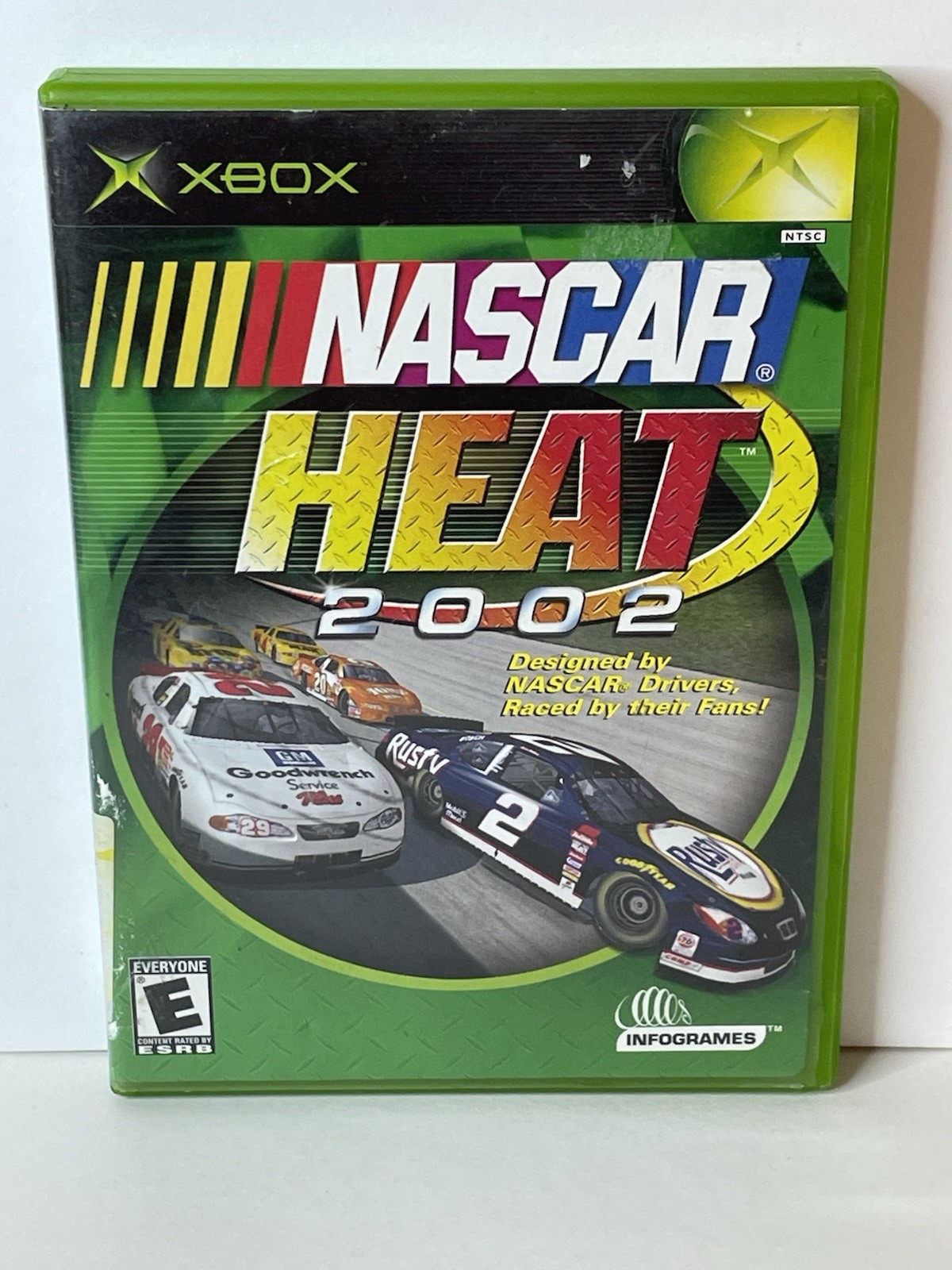 NASCAR Heat 2002 (Microsoft Xbox, 2001) Completo Limpio Probado