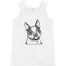 'French Bulldog Face ' Adult Vest / Tank Top AV049479 