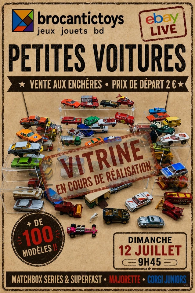 PETITES VOITURES aux enchères
