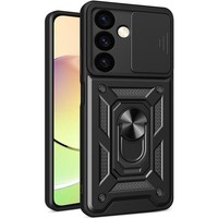 Gepanzerte SchutzhüLle FüR Samsung Galaxy S24, Camshield Slide, Schwarz