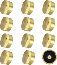 Solid Brass Refill Propane Bottle Cap, Cap Camping Propane Tank，Universal for Al