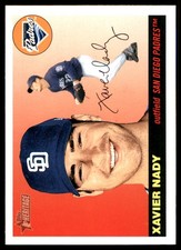 Xavier Nady 2004 Topps Heritage #165 Padres MLB READ FREE SHIPPING AutographDen