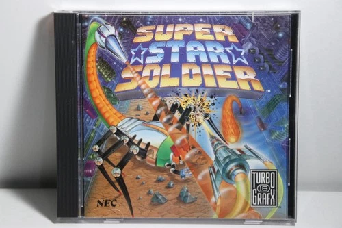 Super Star Soldier  Turbografx 16 Usa Version Complete Shown Working