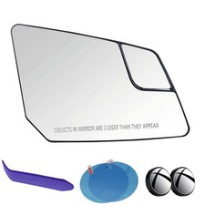 EAP Passenger Side Mirror Glass Compatible with GMC Acadia 2007-2016, Chevrol...