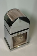 Icecrusher Eiswürfelzerkleinerer Edelstahl Optik silberfarben Chrom - gebraucht