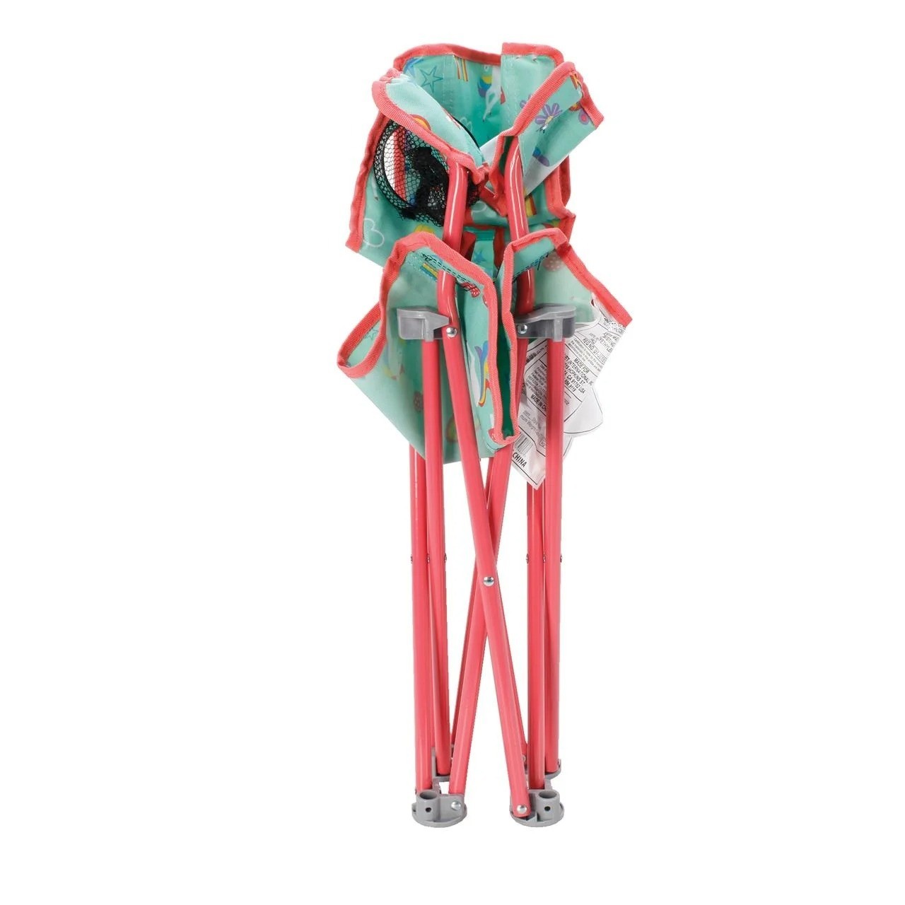Kids Unicorn Folding Camp Chair with Safety Lock Portable Outdoor Seat 125lb