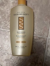 New AVON skin so soft moisturizing foam bath Bubble Bath - light  lush - 16.9oz