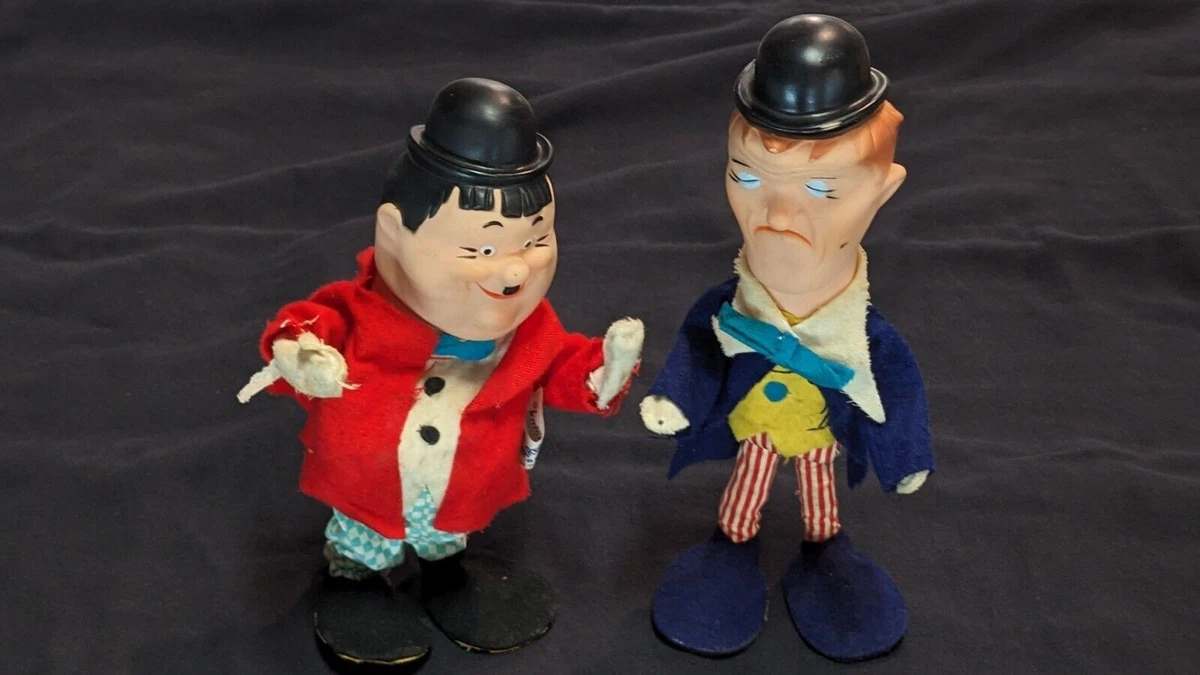 Laurel And Hardy Dolls In Vintage & Antique Character Toys for
