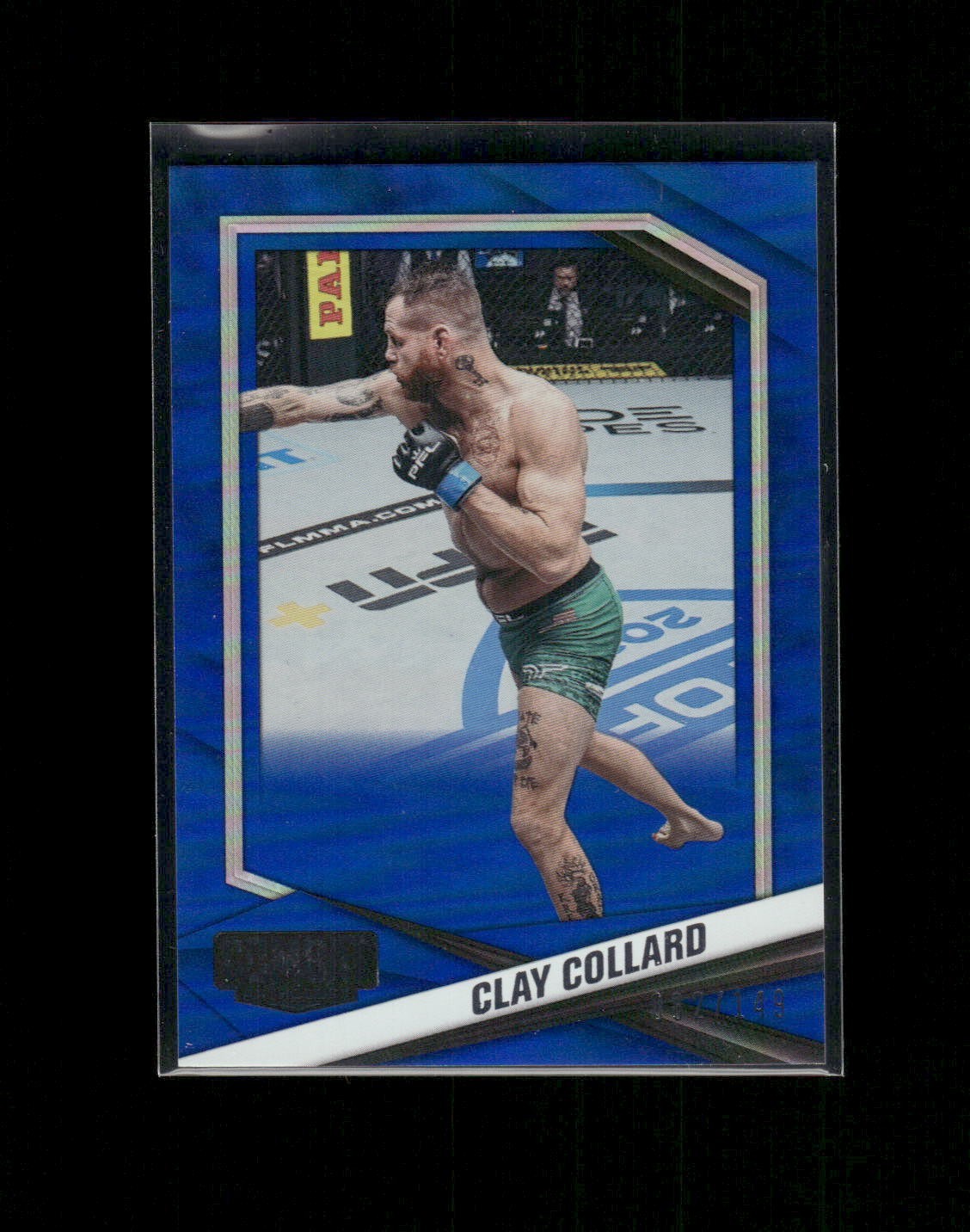 2025 Combat Anthology Clay Collard #75 Blue /149