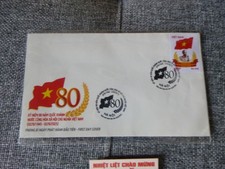 Ersttagsbrief 80 Jahre Vietnam Original aus dem Land Sonderbriefmarke