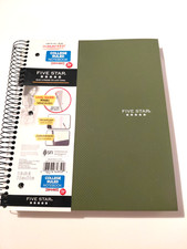 Green  Five Star College Ruled Notebook  220 Sheets  Free Shipping