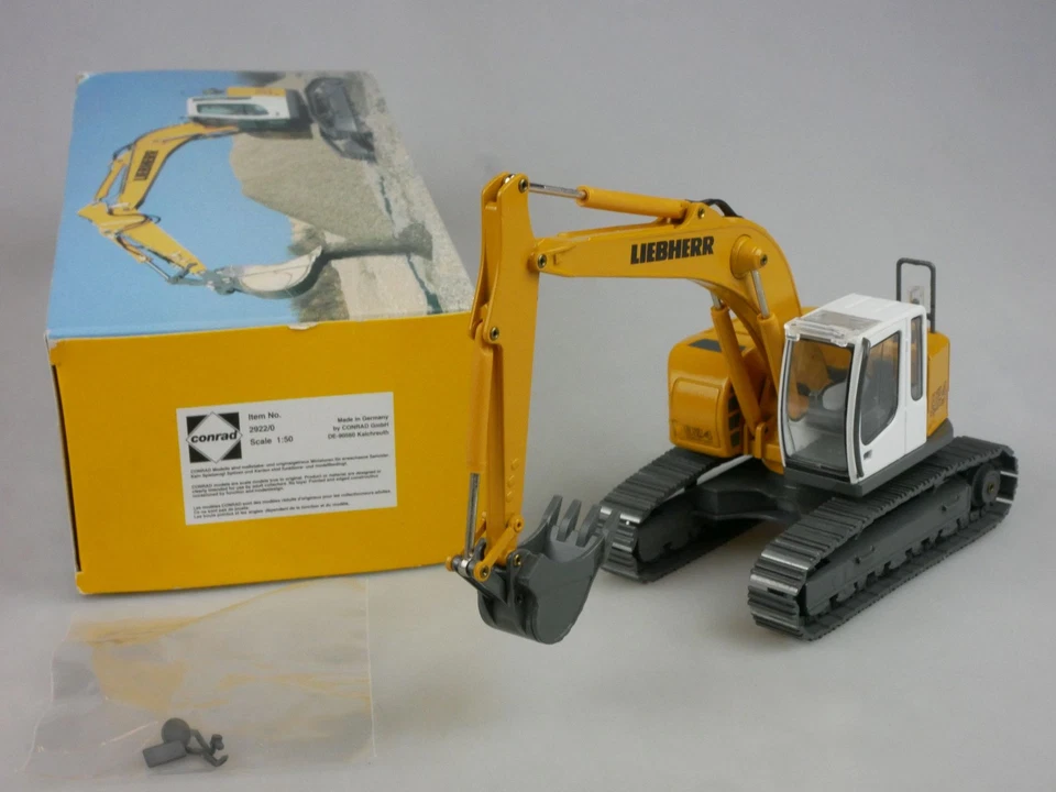 Conrad 1/50 2922/0 Liebherr R 924 Compact Hydraulikbagger Box 132019 - Bild 2 von 4