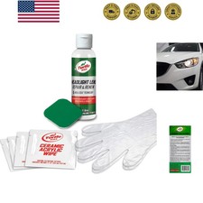 Speed Headlight Lens Restorer Kit with Ceramic Acrylic Protection Wipes 2 fl. oz