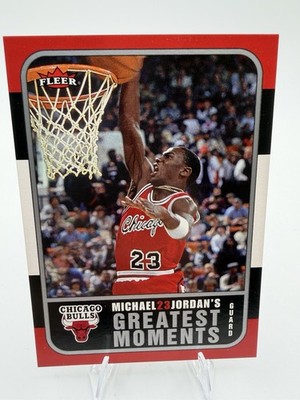 Fleer 2006-07 Michael Jordan Greatest Moments Insert Chicago Bulls MJ-1