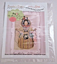 NIP-PEG The Plum Pudding Angel Cross Stitch PATTERN ONLY~OOP-By Brooke Nolan-NEW