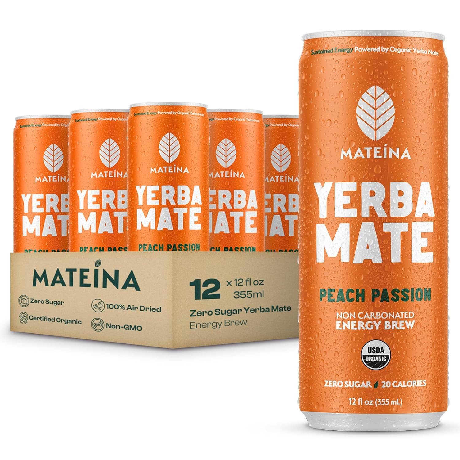 Yerba Mate Zero Sugar Energy Drink &ndash; 120Mg Natural Caffein