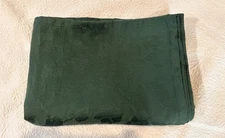 Beautiful Deep Forest Green Tablecloth Excellent Condition