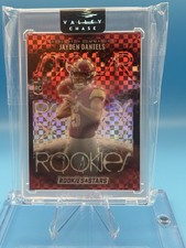 2024 Panini Rookies & Stars - Stellar Rookies Jayden Daniels #SR-JDS Red Plaid 