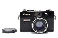  Exc. Canon Canonet QL17 G-III 35mm Film Camera Black w/ 40mm f/1.7 2831927