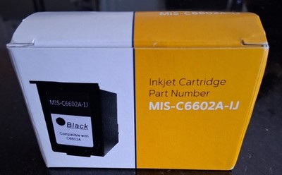 Canon C6602A Black Imprinter Ink Cartridge Compatible MIS-C6602A-IJ NEW UNOPENED