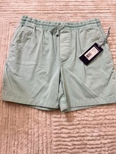 NWT Vineyard Vines Boys Pull On Chino Shorts In Aqua Size 16
