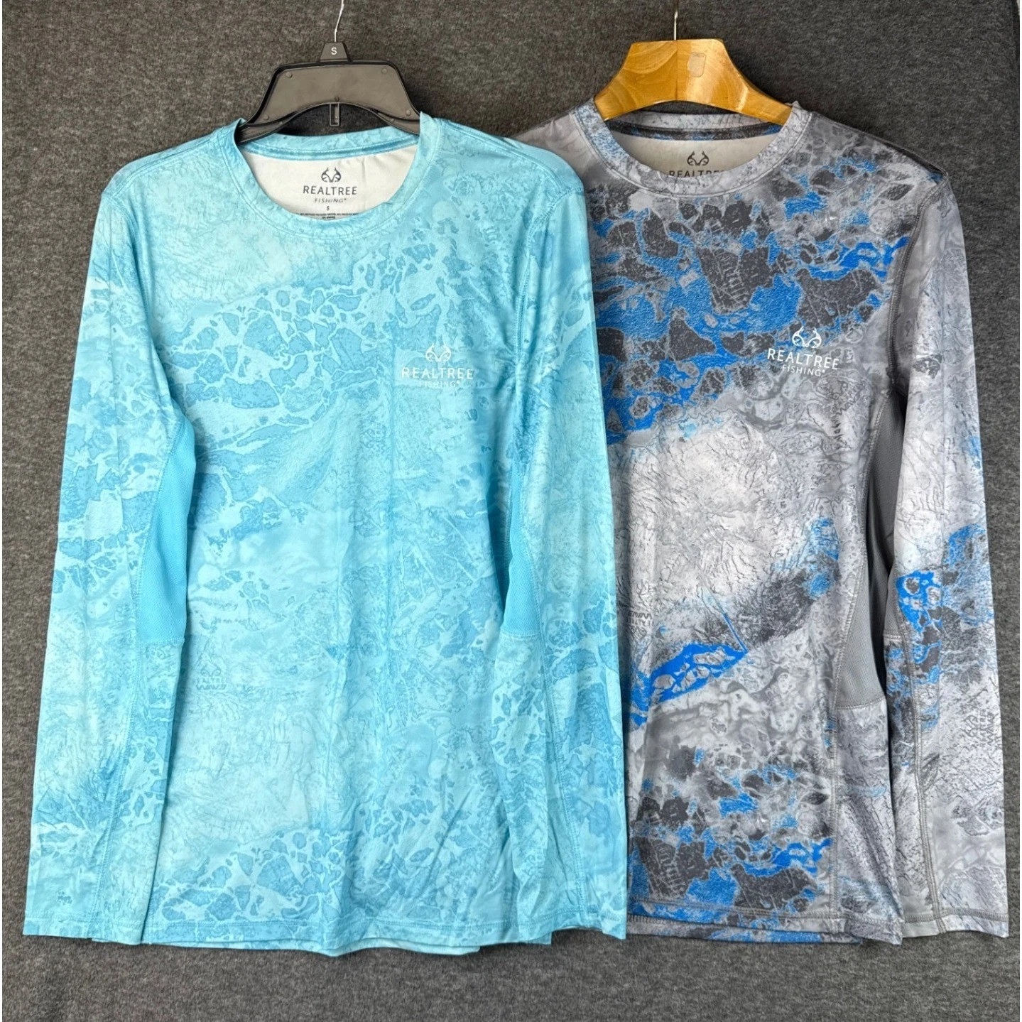 2X RealTree Fishing Long Sleeve Sun Protection Shirt Men's Size S Blue Grey Camo
Opens in a new wind