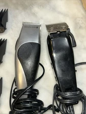 Wahl & Remington Hair Clipper Set w/ Case, Trimmers, 15 Guards Tested Works