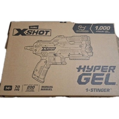 ZURU X-Shot Hyper Gel Stinger Blaster 1000 Gel Kugeln Xshot