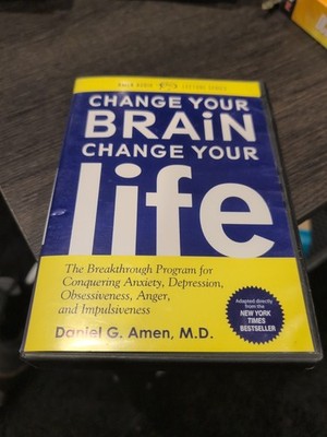 Change Your Brain Change Your Life by Daniel G. Amen, MD CD, 2006 Audio CDs 6 