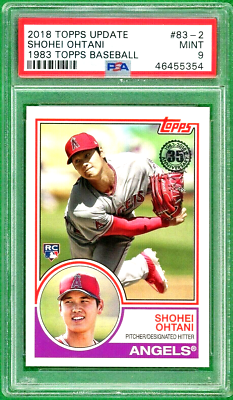 【レアシリーズ！】2018 Topps Update Series 2018 Topps Update 1983 Topps '83 Shohei Ohtani RC 35th Anniversary