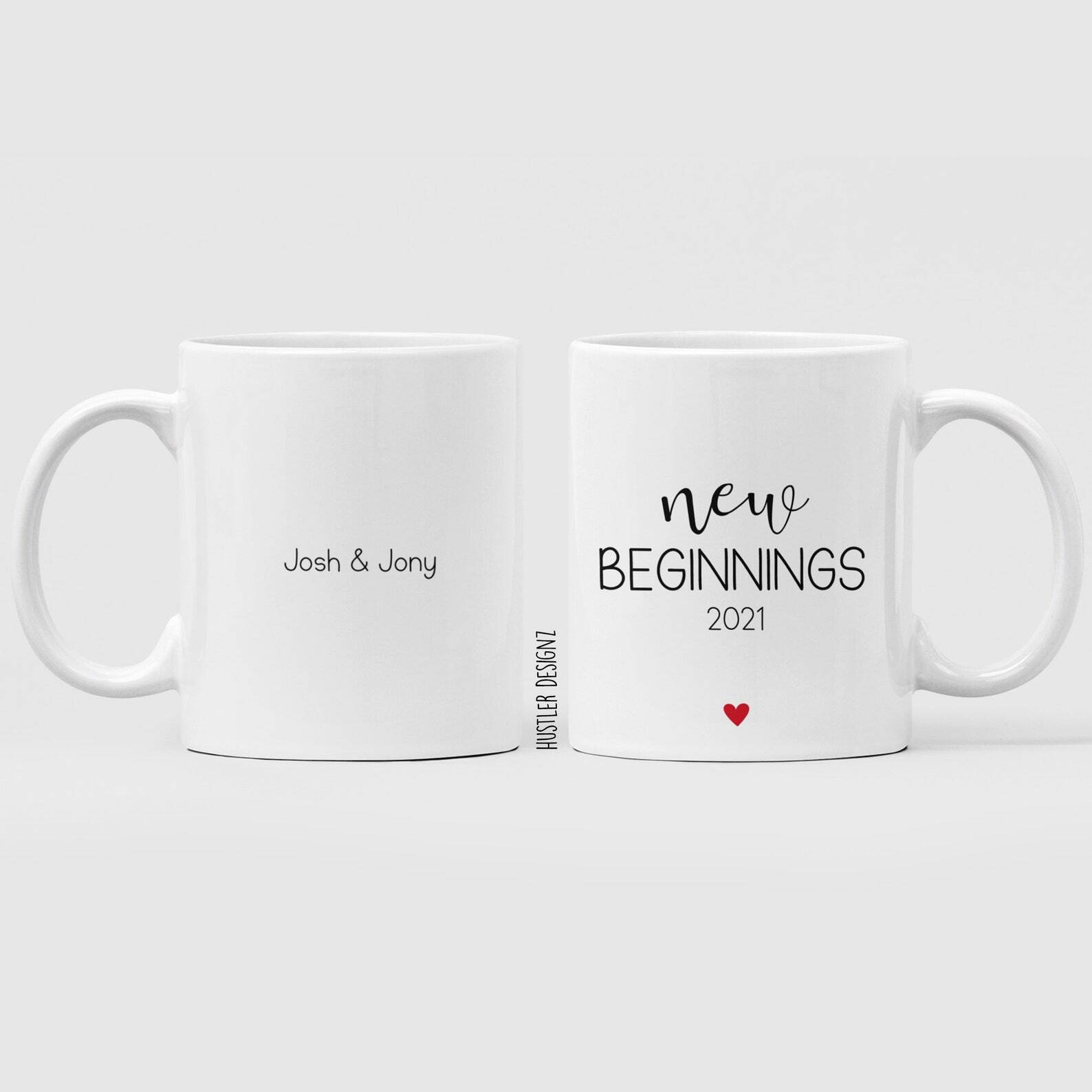 New Beginnings Gift Personalized Mug New Adventure Gift Couples Gift Moving Away