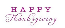 Self-Inking Thanksgiving Stamp - HAPPY THANKSGIVING