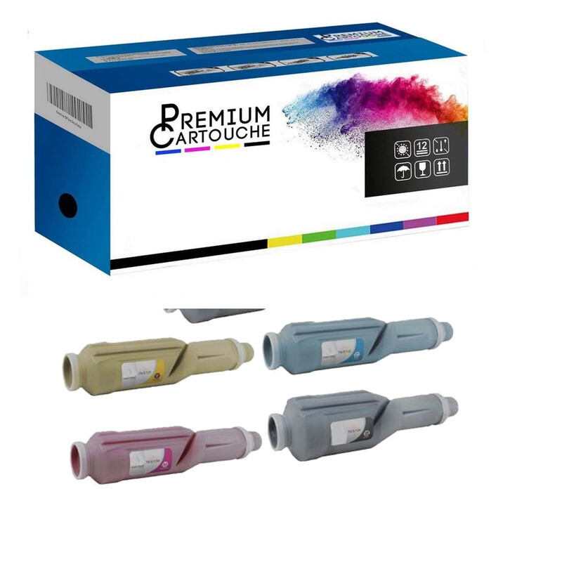 Cartouche TN-610 lot de 5 toners comprenant A04P150 x2 A04P450 A04P350 A04P250 pour imprimante laser