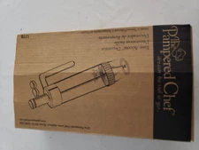 Pampered Chef Easy Accent Decorator #1778 – New missing plastic endcap