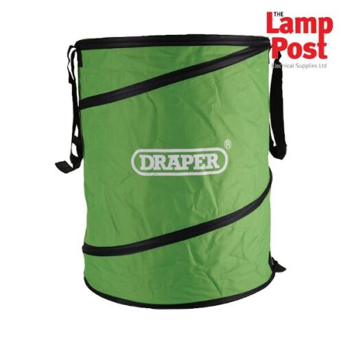 Draper 98950 Pop Up Aufgeräumte Tasche 120L Gartentasche Aufgeräumter Mülleimer Grasmüll - Bild 1 von 1